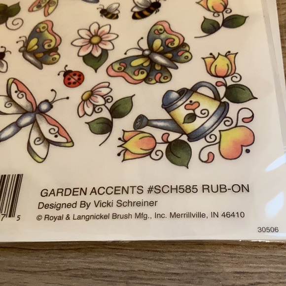 E-Z rub on transfers acid free smooth fun fast art project - Picture 4 of 16